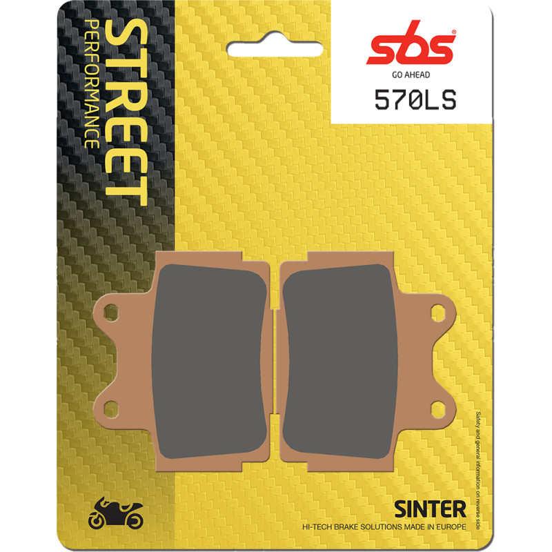 SBS Brakepads Sintered rear