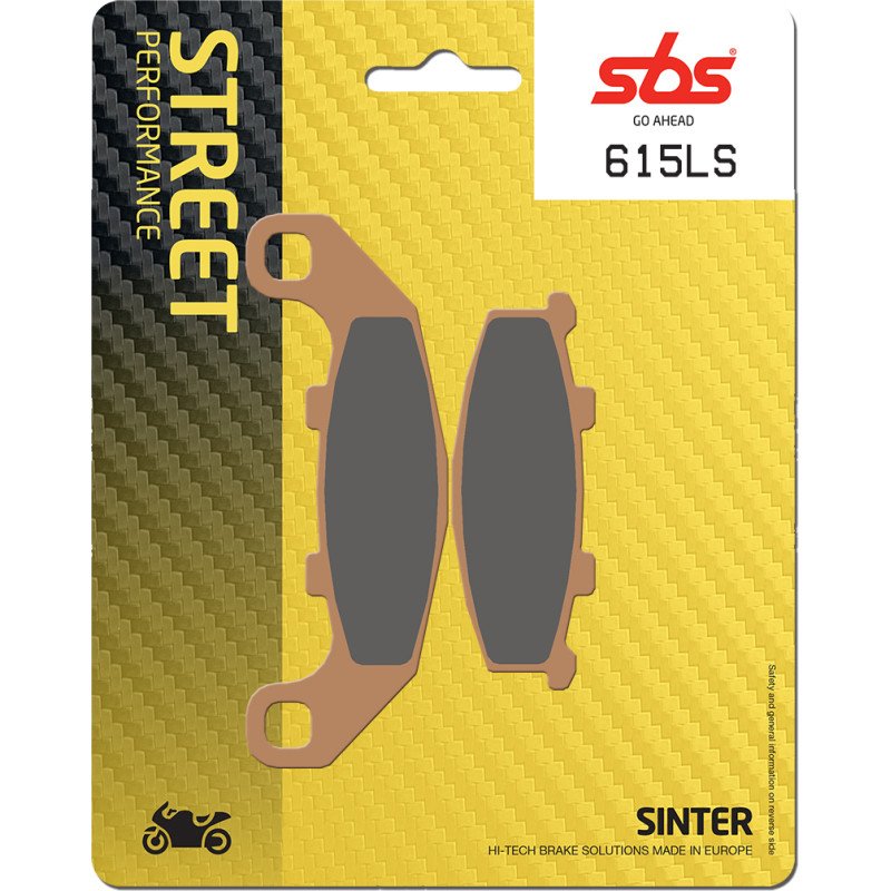 SBS Brakepads Sintered rear