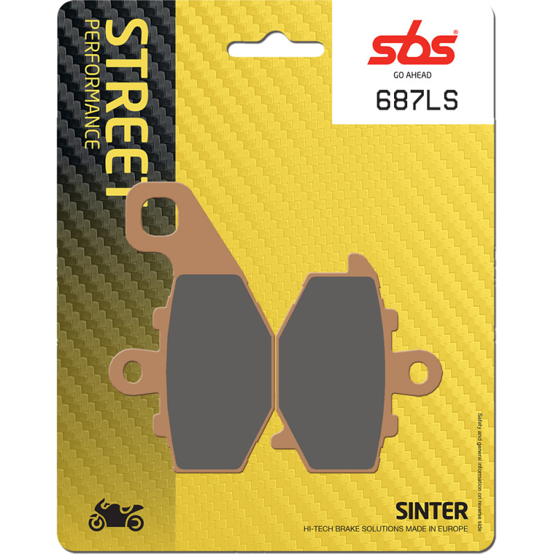 SBS Brakepads Sintered rear