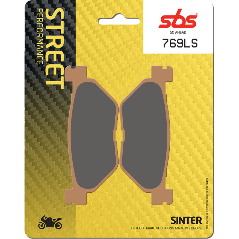 SBS Brakepads Sintered rear