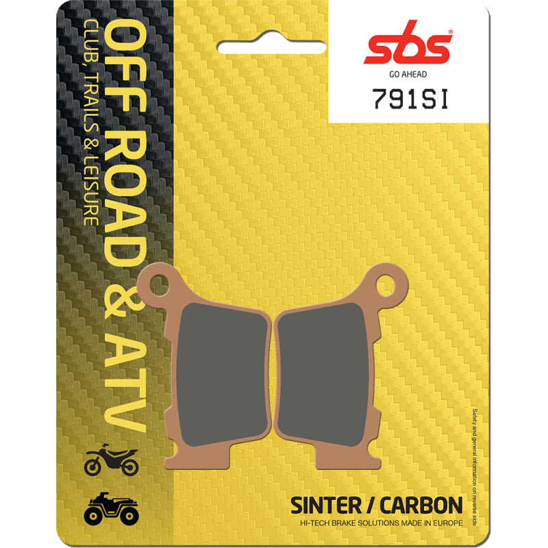 SBS Brakepads Sintered Offroad