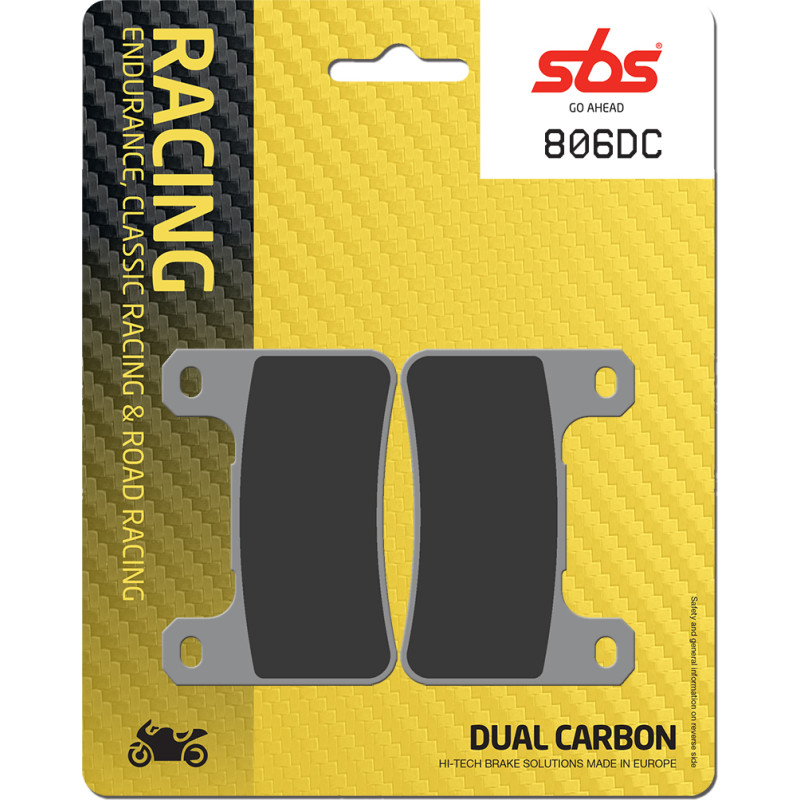 SBS Brakepads Dual Carbon