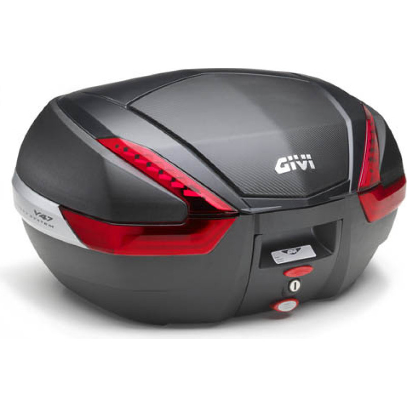 Givi V47 monokey 47lt case with carbon pattern