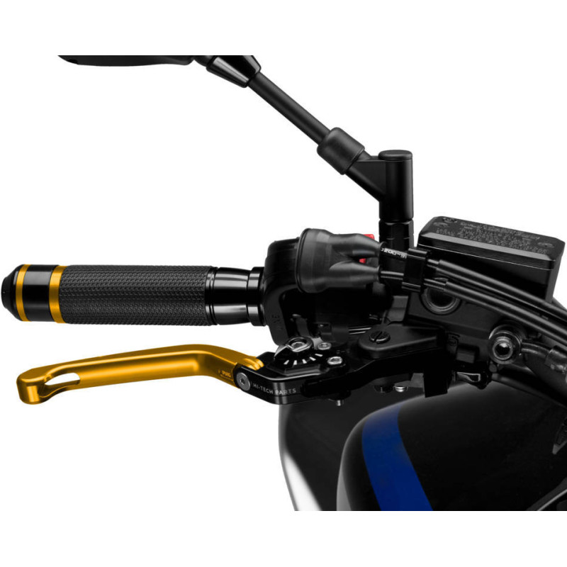 Puig Foldable Brake Lever 3.0. C/Gold Selector C/Black