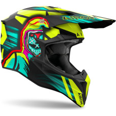 Airoh Helmet Wraaap Cyber yellow matt