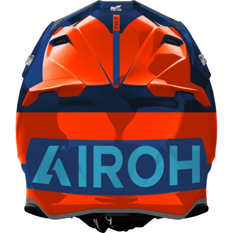 Airoh Helmet Twist 3 Fancy Orange/Blue gloss