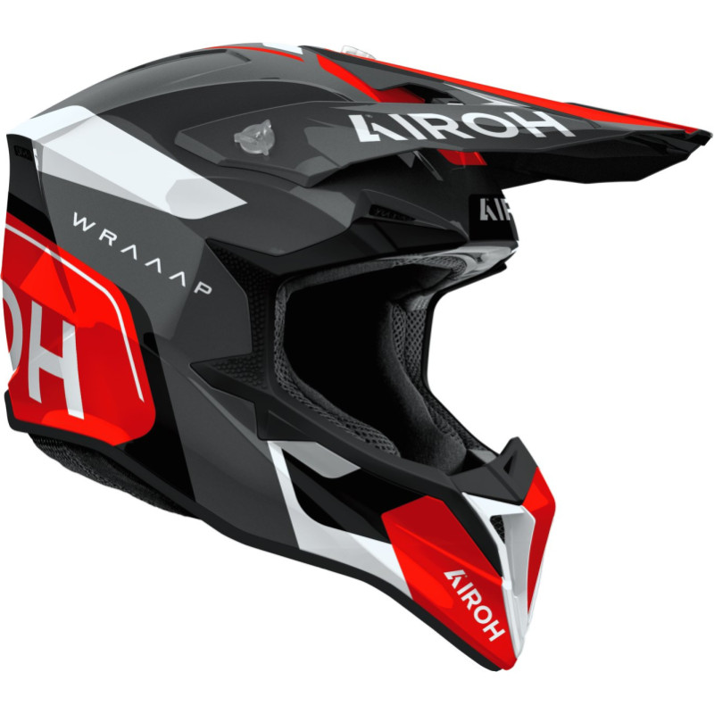 Airoh Helmet Wraaap Conquer Red gloss