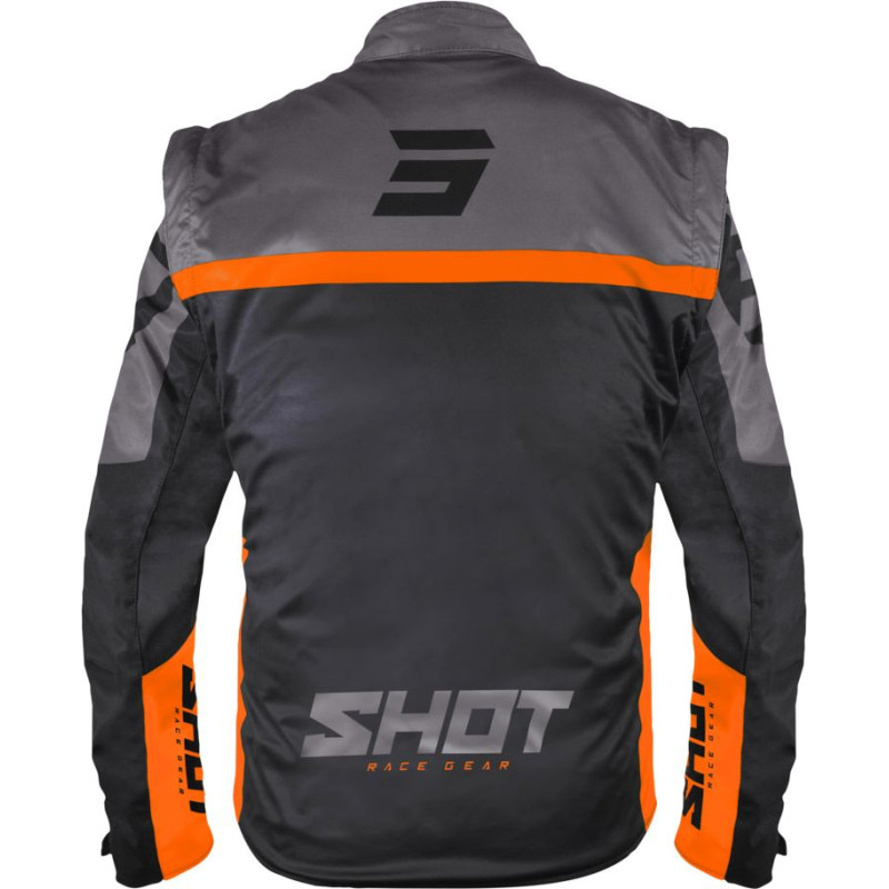 Shot Jacket Softshell Lite 3.0 Black/Orange