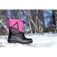AMOQ Snowtime JNR Boots pink