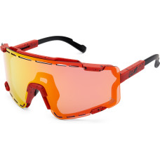 Amoq Align Performance Sunglasses Red Splash - Red Mirror