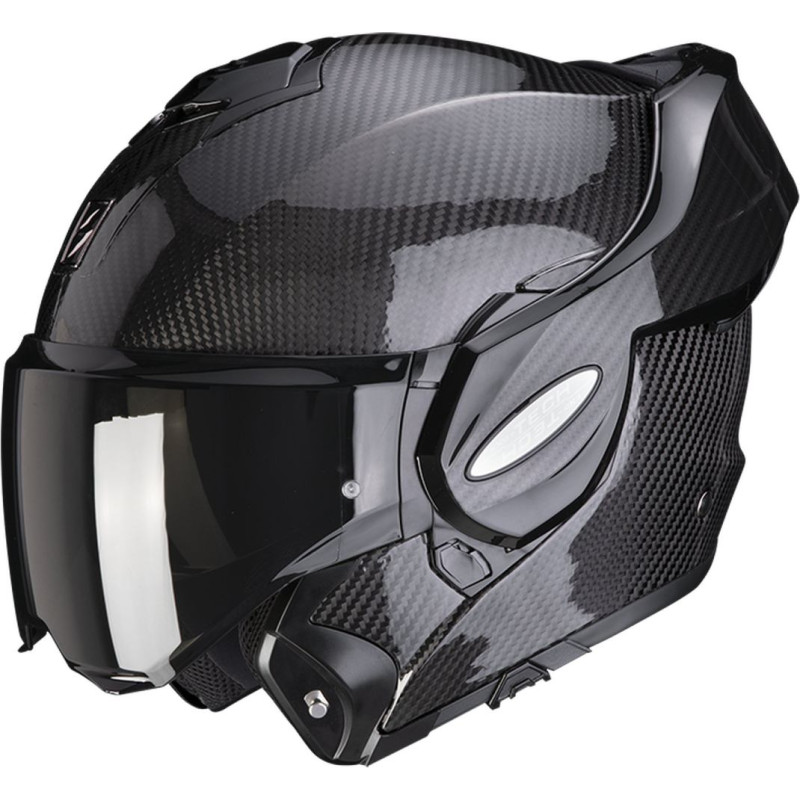 SCORPION Helmet EXO-TECH EVO CARBON solid black