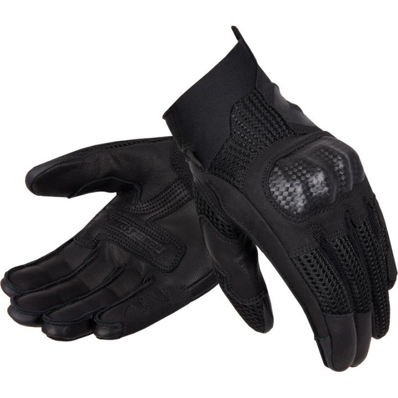 Rebelhorn GAP 3 BLACK MOTORCYCLE GLOVES
