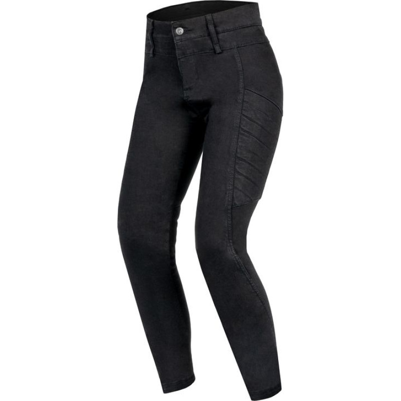 Rebelhorn ASH WOMEN BLACK MOTORCYCLE JEANS 24/30