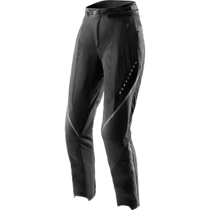 Rebelhorn HIFLOW 5 WOMEN BLACK TEXTILE MOTORCYCLE PANTS WXS