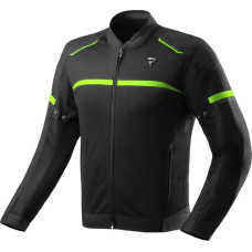 Rebelhorn ECHO BLACK FLUO YELLOW TEXTILE MOTORCYCLE JACKET