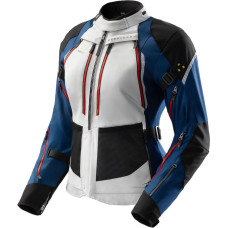 Rebelhorn HARDY 3.0 WOMEN BLUE GREY RED TEXTILE MOTORCYCLE JACKET W5XL