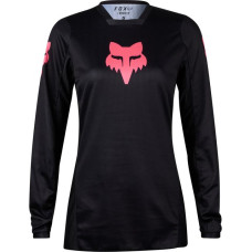 FOX WMNS BLACKOUT JERSEY BLACK/BLACK