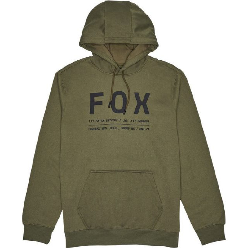 FOX Non Stop Fleece Po Olive Green