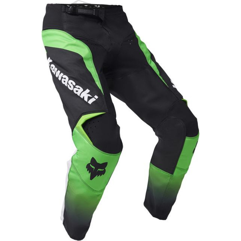 FOX 180 KAWASAKI FLUORESCENT GREEN 30 TROUSERS