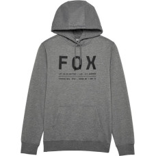 FOX HOODIE FOX NON STOP FLEECE IN HEATHER GRAPHITE