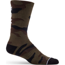 FOX FOX CAMO CREW SOCK GREEN CAMO XS/S Socks