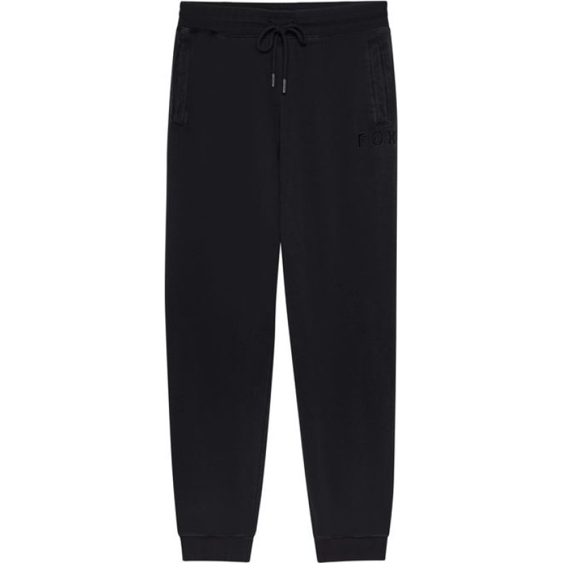 FOX WORDMARK FLEECE JOGGER BLACK S TROUSER