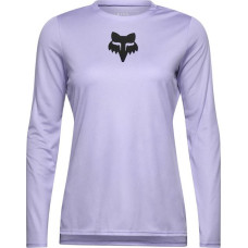 FOX BICYCLE SHIRT LONG-SLEEVED FOX LADY RANGER HEAD LILAC