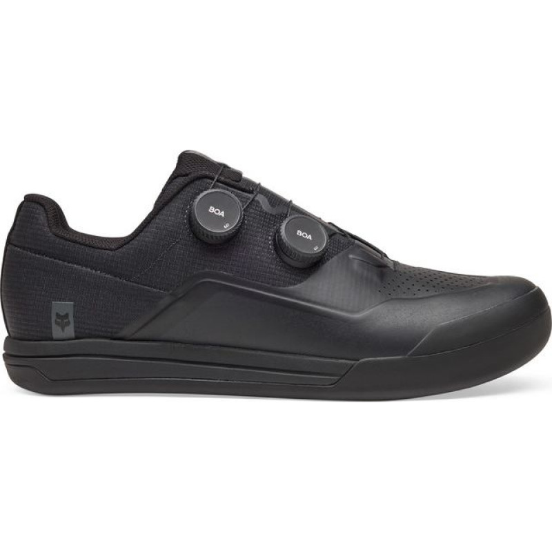 FOX UNION BOA FLAT BLACK SHOES SIZE