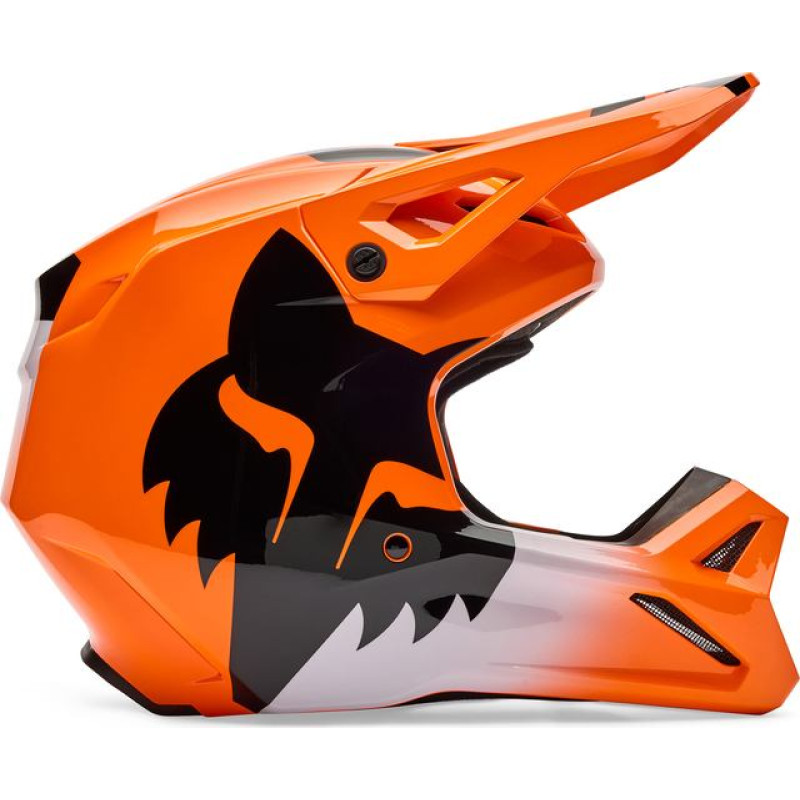 FOX HELMET FOX V1 SHIELD FLUO ORANGE