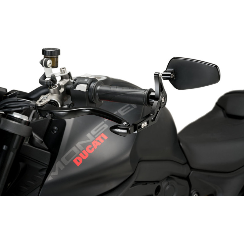 Puig Protector Clutch Lever With Rearview Mirror Pro