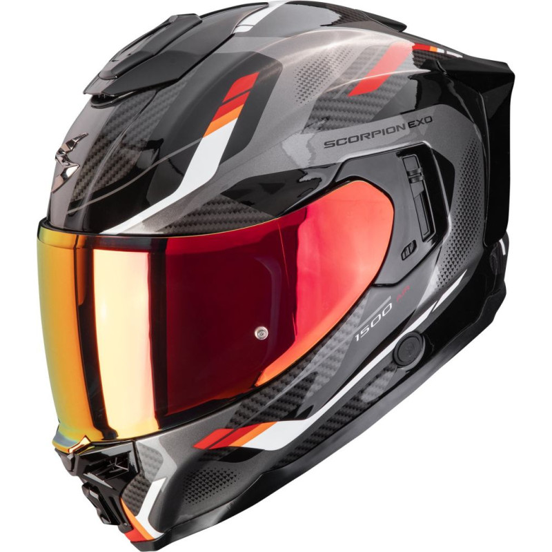 Scorpion Helmet EXO-1500 AIR SLEEK Black-Red