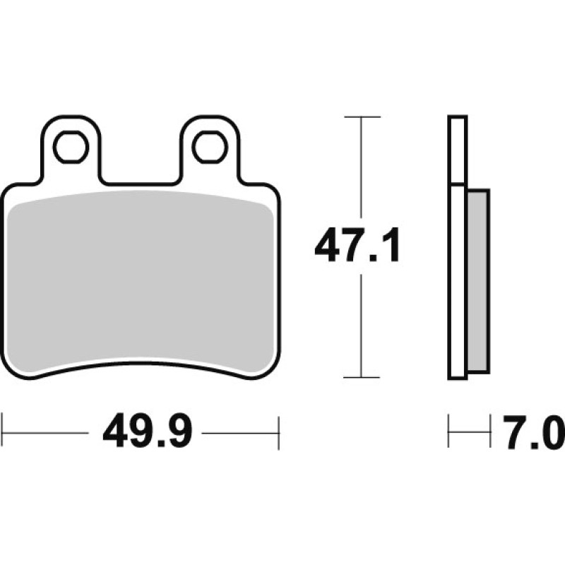 SBS Brakepads Carbon Tech