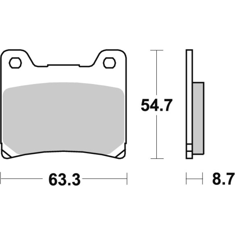 SBS Brakepads Ceramic