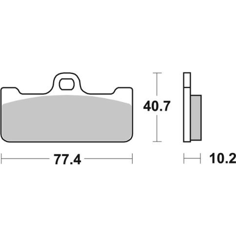 SBS Brakepads Dual Sinter