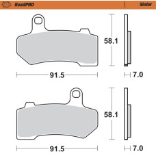 Moto Master Moto-Master Brakepads RoadPRO Sinter rear