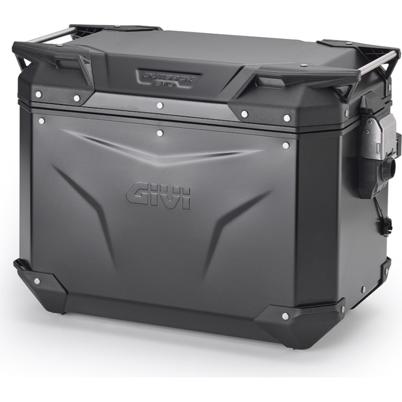 Givi Trekker Outback EVO Black alum. side-case left 48 ltr sold without lock