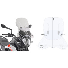 Givi WINDSCREEN KTM 390/790 ADVENTURE