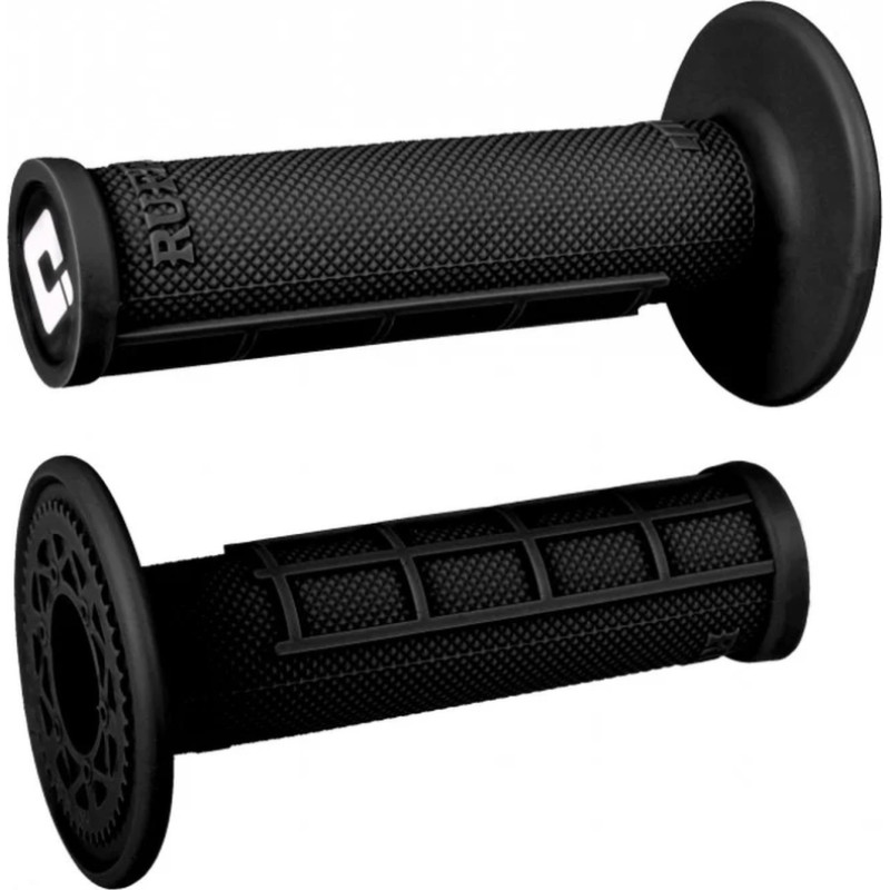 ODI Glue-On Grip Half-Waffle MX Single-Ply (Ruffian) Black