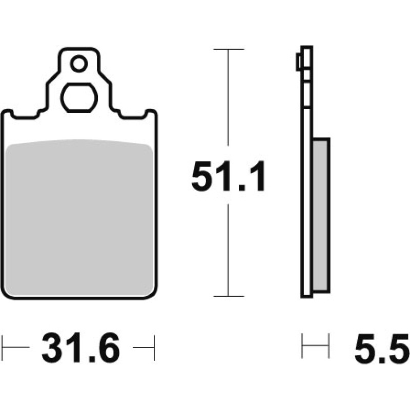SBS Brakepads Ceramic