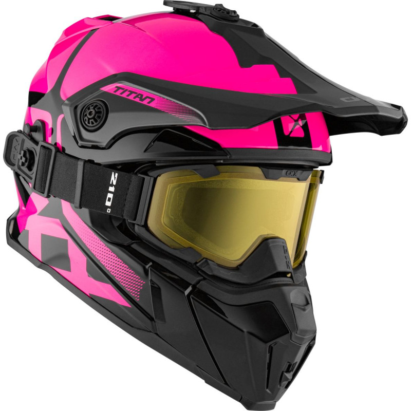CKX Hj&auml;lm + Goggles TITAN Polar Pink