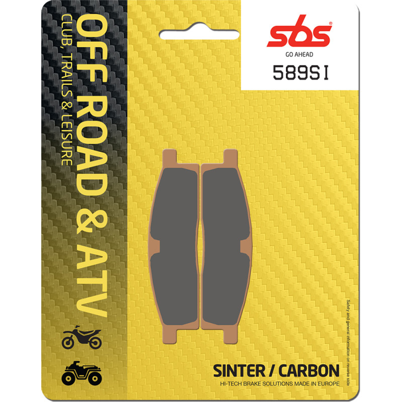 SBS Brakepads Sintered Offroad