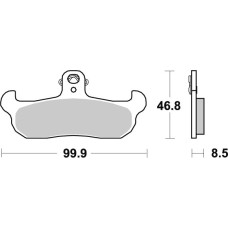 SBS Brakepads Racing Sintered