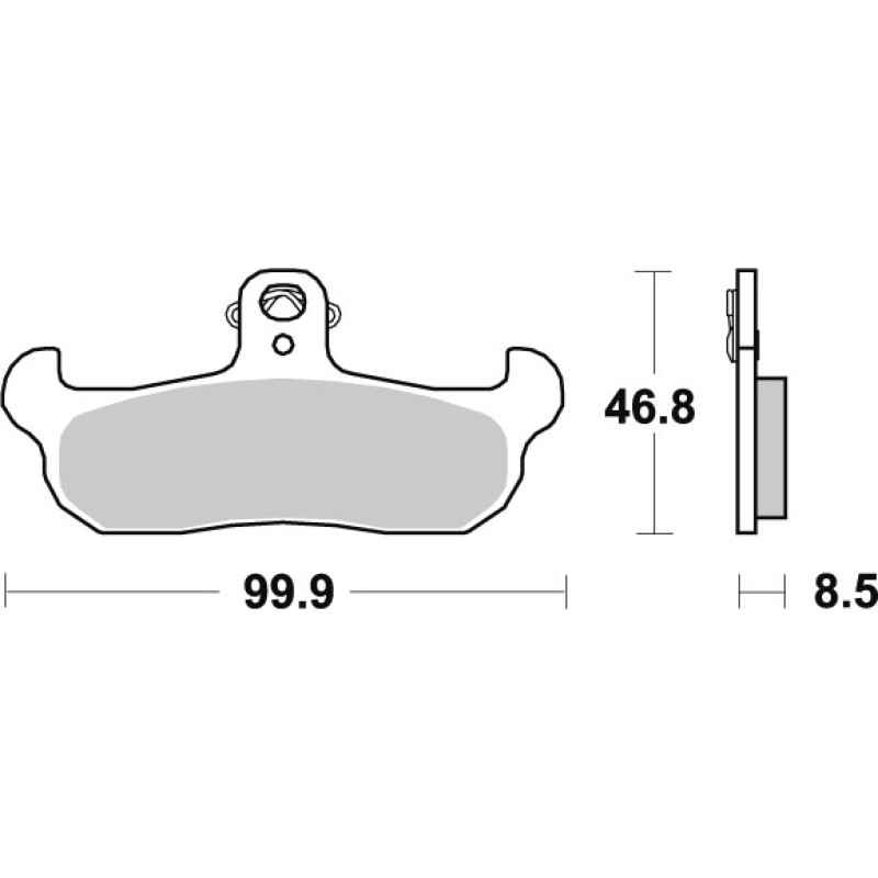 SBS Brakepads Racing Sintered