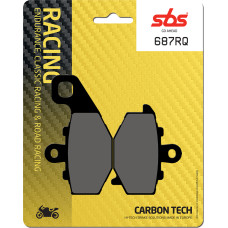 SBS Brakepads Carbon Tech rear
