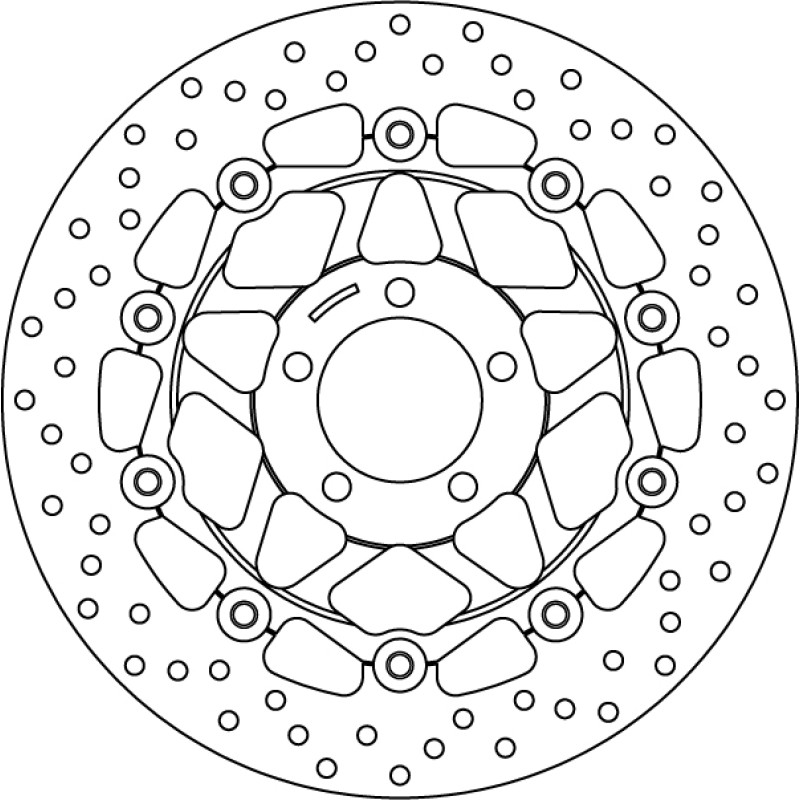Brembo Serie Oro brakedisc floating