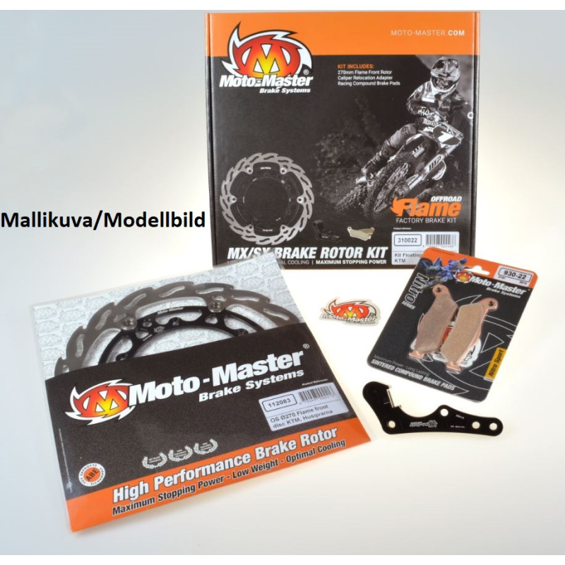 Moto Master Moto-Master Kit Floating &Oslash;260 Offroad 85SXTC85MC85 (disc-Adapter-Brakepad