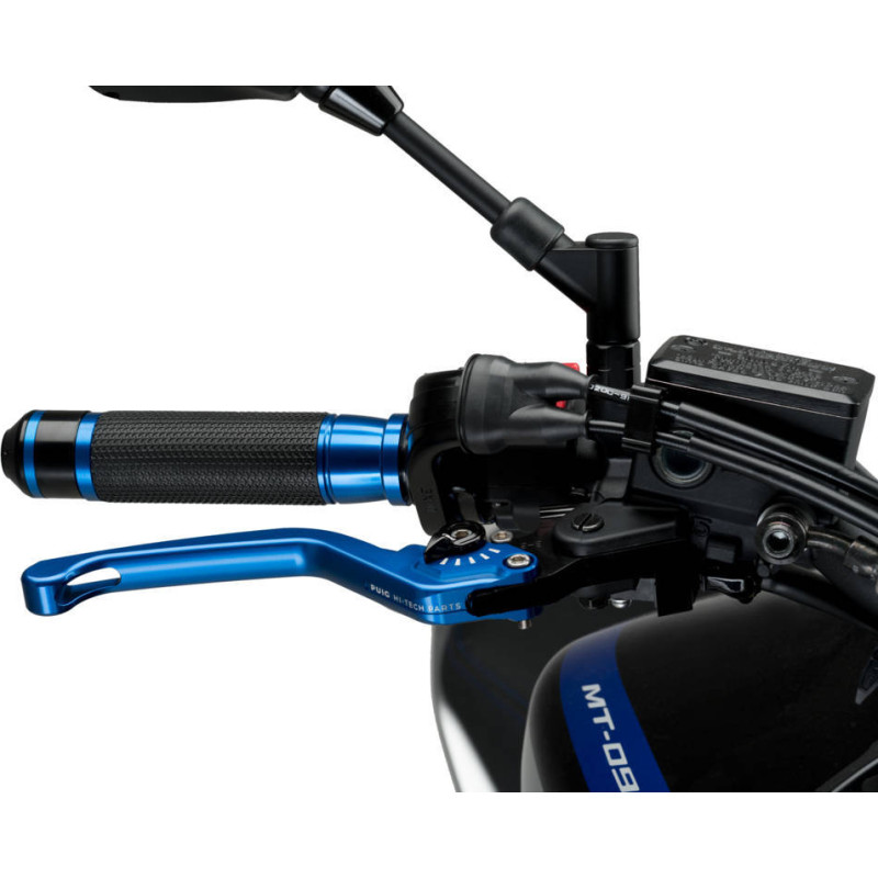 Puig Unfoldable Brake Lever 3.0. C/Blue Selector C/Blac