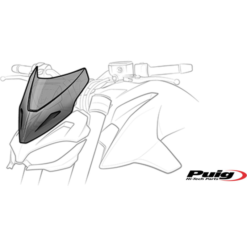 Puig Windshield New Generation Kawasaki Er-6N 09'-11'