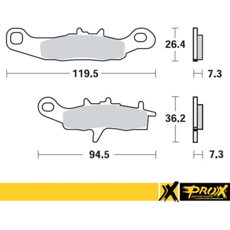 Prox Front Brake Pad KX80/85/100 '97-23 + RM85 '05-23
