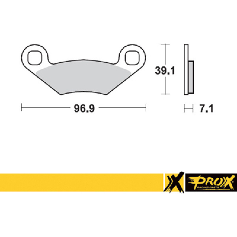 Prox Rear Brake Pad Polaris 450/525 Outlaw '08-11